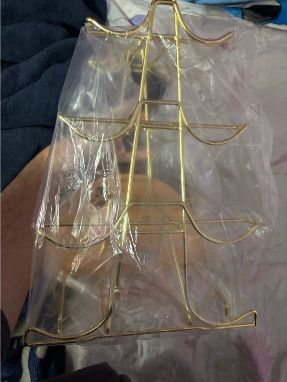 Blogilates - 4-Tier Weight Rack : Gold - Picture 3 of 3